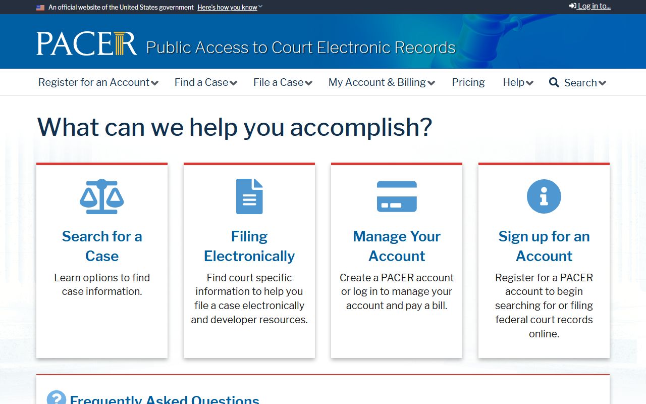 Whitley County Circuit Court records compared with PACER federal access